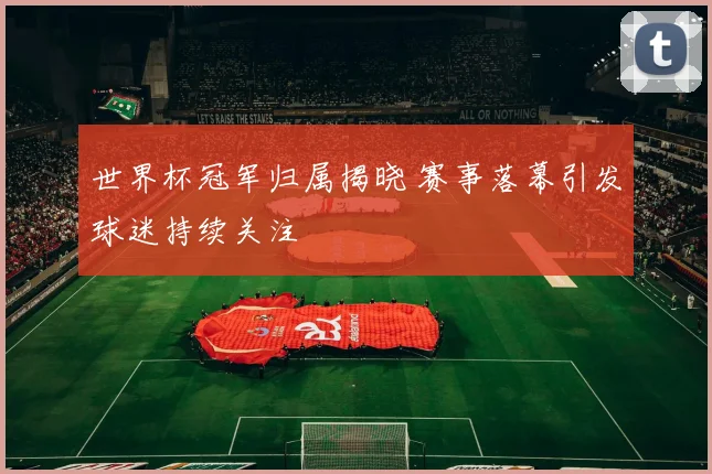 世界杯冠军归属揭晓 赛事落幕引发球迷持续关注
